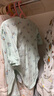 优衣库婴幼儿宝宝包臀衣长袖1件装婴儿衣服连体包屁衣哈衣481862 53 草绿色 60cm 实拍图
