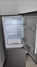 美的（Midea）182L双开门两门小户型家用客厅租房宿舍冰箱可冷藏冷冻双温小巧不占地低音运行BCD-182M 实拍图