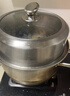 美厨（MAXCOOK）蒸锅 304不锈钢30CM三层蒸锅 加厚复底汤锅 燃气电磁炉通用 实拍图