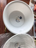 本迪白色99%抗菌脸盆31cm两个装中号菌洗脸盆子洗内衣裤盆母婴可用 实拍图
