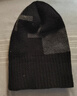 南极人毛线帽男保暖针织护耳冬加绒加厚包头套围脖帽子女N18M2519 黑色 实拍图