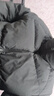 京东京造羽绒服男女情侣款鸭绒冬季保暖外套面包服加厚短款黑色 3XL 实拍图