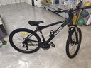 喜德盛26款黑客350黑客380山地车自行车成人21速铝合金男士女生学生上班 黑客350黑银色【赠骑行礼包】 26寸x17寸身高165-180cm 实拍图