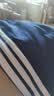 阿迪达斯（adidas）透气直筒运动裤男宽松百搭春秋休闲卫裤长裤 蓝白 M 实拍图