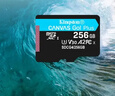 金士顿（Kingston）256GB TF（MicroSD）存储卡 内存卡U3 V30 A2 4K适配大疆Pocket 3/Action 5/无人机/运动相机/监控 实拍图