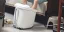飞利浦（PHILIPS）泡脚桶躺泡免洗电动按摩足浴盆UV杀菌小白桶智能恒温加热软胶泡脚盆3222F 新年情人节礼物实用礼物 实拍图