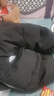 2025新款秋冬季羽绒服男士休闲立领宽松情侣上衣加厚保暖外套女潮 AD9009黑色 3XL （建议180-210斤） 实拍图