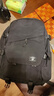 双星书包初中生大容量高中生大学生背包减负多功能电脑包双肩包 黑色【升级款有挂件】 实拍图
