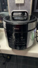 美的（Midea）电压力锅5L 家用智能 0涂层钢胆大屏操控智能开盖煮双胆电饭煲高压锅适用4-6人MY-E5915G京东自营 实拍图
