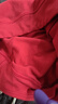 ubras【刘雯同款】倍暖羽绒化亲肤含羊毛肌底衣女秋冬保暖秋衣裤 倍暖套装-丝绒红色 L 实拍图