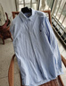 U.S. POLO ASSN.衬衫男春秋长袖白色休闲工装外套高端免烫抗皱宽松蓝色男士衬衣 实拍图