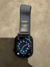 Apple/苹果 Watch Series 10 智能手表蜂窝款46毫米亮黑色铝金属表壳浓墨色回环式运动表带MWYL3CH/B 实拍图