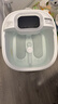飞利浦（PHILIPS）泡脚桶躺泡免洗电动按摩足浴盆UV杀菌小白桶智能恒温加热软胶泡脚盆3222F 新年礼物实用生日礼物 实拍图