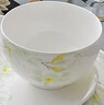 华光泡面碗汤碗碟盘 筷勺 盘碟碗厨具套件 中式骨瓷家用餐具 白玉兰 6英寸碗 实拍图