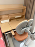 爱果乐（IGROW）儿童学习桌椅儿童书桌学习桌写字桌实木书桌椅学生升降桌学习椅 1M畅学家+童星椅9Pro 实拍图