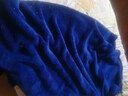 法兰绒毯单人毛毯毛巾被盖毯垫小被子午休办公室宿舍披肩毯铺盖 100*140cm，±5cm 颜色随机 实拍图