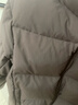 优衣库童装男童女童蓬松羽绒茄克外套夹克羽绒服478148 01 乳白色 120 实拍图