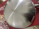 康巴赫炒锅不粘锅316L不锈钢炒菜锅32cm蜂窝平底煎炒锅电磁炉燃气灶通用 实拍图