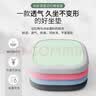 名创优品牛奶丝记忆棉坐垫 汽车坐垫子座椅垫屁垫办公椅垫子 【双灰拼色】 加大号【45*45*4cm】 实拍图