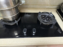 老板（Robam）燃气灶 【升级巨火力】5.2kW燃气灶具嵌入式双灶钢化玻璃面板57B0X 天然气 实拍图