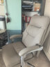 顾全老板椅家用加热按摩 舒适办公椅午休 电脑椅久坐C570H咖纤 实拍图