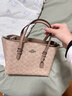 蔻驰（COACH）【品牌直供】女士MOLLIE中号斜挎手托特包CV965新年情人节礼物 实拍图