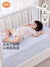 良良（liangliang）「26年新品」婴儿凉席天然抗菌儿童苎麻软凉席夏季宝宝幼儿园床垫 新品-【持久凉】天丝苎麻-格野蓝 110*60cm 实拍图