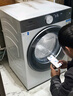 海尔（Haier）小红花全自动滚筒洗烘一体 洗衣机带烘干一体白色 12KG大容量 家电国家补贴自营 XQG120-HLE55DWU1 实拍图