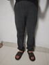 JEANSWEST LIFE真维斯加绒裤男秋冬季双面摇粒绒直筒休闲裤保暖男士防寒束脚裤子 实拍图