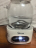 美的（Midea）花漾0胶水全玻璃全自动养生壶 办公室多功能煮茶壶 烧水壶恒温电热水壶煮茶器花茶壶1L YS10B101 实拍图