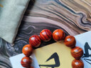 龍隐正宗海南黄花梨手串男士霸气虎皮纹正品高油密老料木佛珠高端文玩 【霸气虎纹】18mm*13颗 实拍图