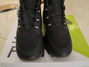 雪中飞雪地靴男女款冬季加绒保暖东北加厚旋钮扣外穿大棉鞋 炫酷黑 43 实拍图