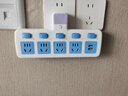 家用正品多功能插座小米同款转换器无线扩展插排usb插头面板大功率分控 一转四【1个4000W插位 】适用于空调热水器 实拍图