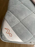 水星家纺床垫乐肤绒加厚软床垫保暖吸湿床垫子可折叠宿舍床褥 0.9m床 灰 实拍图