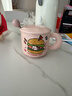 可爱fufu生日蛋糕马克杯带盖勺陶瓷杯送女生高颜值有意义生日礼物 汉堡生日蛋糕杯+盖+勺1个350ml 实拍图