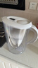 碧然德（BRITA）过滤净水器 家用滤水壶 净水壶 Marella 海洋系列白+专家版滤芯12枚（含附件） 实拍图