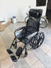 护大夫轮椅轻便折叠瘫痪老人专用出行可躺可洗澡大小便多功能全躺高靠背 实拍图