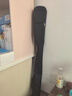古羽无字防水帆布肩背武术剑袋 拉链单层便携单肩斜跨背带太极剑武术武当剑袋剑套长棍长条布袋 黑色110cm 实拍图