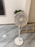 美的（Midea）电风扇家用远距送风遥控智能落地扇七叶智能感温立式电扇宿舍卧室摇头 【25年新品】升级AI声控风随温变款35AS 实拍图