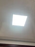 雷士（NVC）面板灯 集成吊顶灯 嵌入式led吸顶灯卫生间平板厨卫防潮 16W雾银 300*300 正白光 实拍图