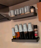京东京造 厨房置物架 免打孔壁挂调料架 太空铝调味品油酱醋收纳架子40cm 实拍图