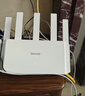 Tenda腾达路由器【千兆WiFi6+穿墙王】无线AX3000信号增强家用放大器Mesh限时补贴金榜一名云霄白立式 实拍图