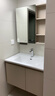 九牧（JOMOO）浴室柜 陶瓷一体盆抗菌洗脸盆柜组合淡藕色80cm A2741-14AX-5 实拍图