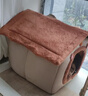 阿柴与猫封闭式猫窝大房子小型犬狗窝睡觉猫狗屋可拆洗四季通用宠物窝 实拍图