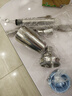 CLITON304不锈钢调酒器 奶茶店手打柠檬神器鸡尾酒手摇雪克杯壶7件套装 实拍图