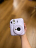 INSTAX富士instax立拍立得 一次成像相机 mini12（mini11升级款）鸢尾紫 实拍图