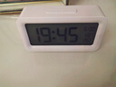 得力（deli）儿童节多功能背光电子闹钟儿童智能钟学生专用起床神器开学必备 白LE103开学必备开学季新年礼物 实拍图