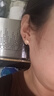Jea.Pie精品2025新款金豆豆耳饰卡玛莎娜俄罗斯585紫金耳钉简 豆丁耳钉(玫瑰金一对) 晒单实拍图