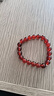 慕梵红玛瑙手串护身符马年本命年S925银转运珠手链男女士老婆生日礼物 实拍图