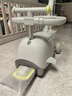 babycare双子滑板车儿童滑板车1-3-8岁多功能宝宝可坐遛娃神器礼物 星屑灰 实拍图